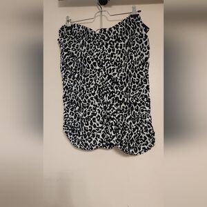 AKIRA Gray Mini Skirt
